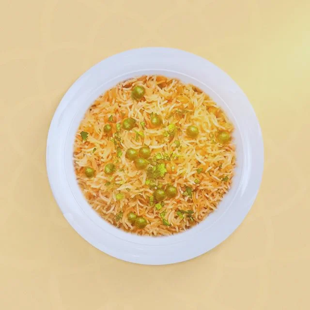 Peas Pulao Daig
